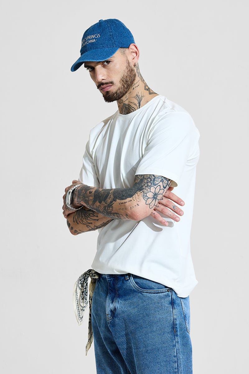 100% cotton Essential Everyday Crew Tee